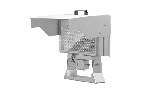 LED schijnwerper hoogvermogen 1200-1500W instelbaar 204.000 lm 5000K, 1-10V dimbaar, optiek 20°