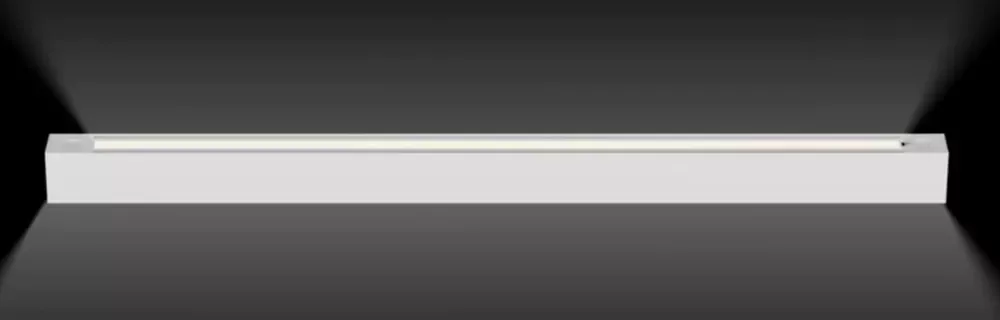 Indirecte uplight-module voor lijnarmatuur