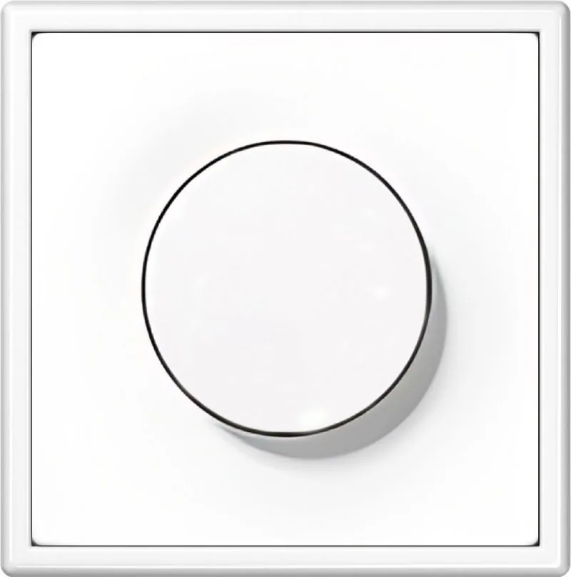 LED-draaidimmer fase-aan/afsnijding 3-100W, wit mat
