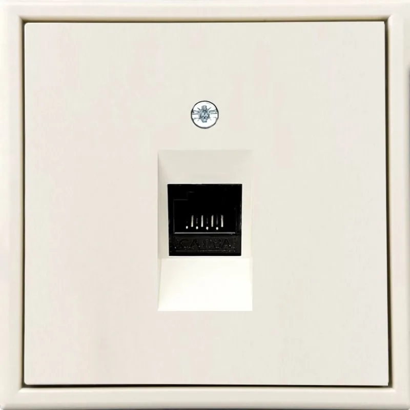 Netwerkaansluiting RJ45 CAT6a, zand mat
