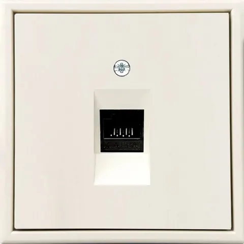 Netwerkaansluiting RJ45 CAT6a, zand mat