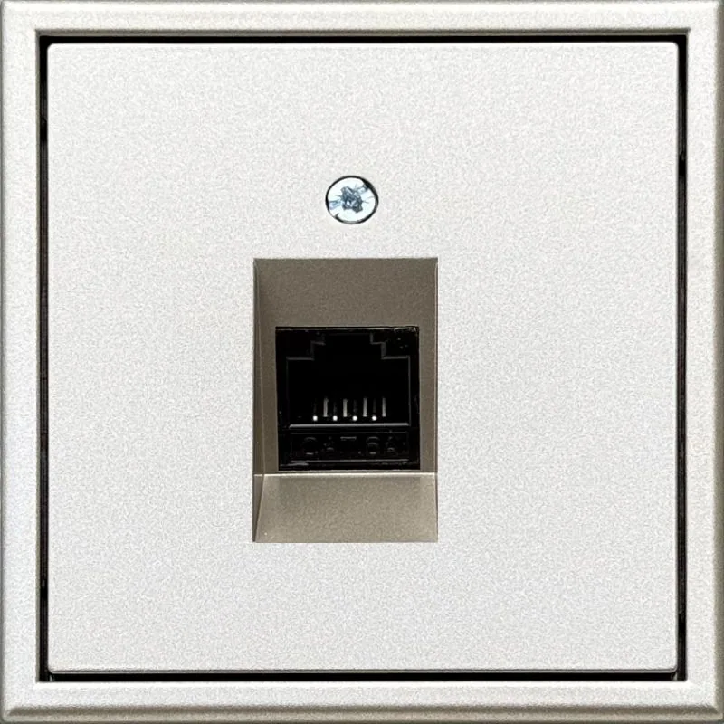 Netwerkaansluiting RJ45 CAT6a, champagne
