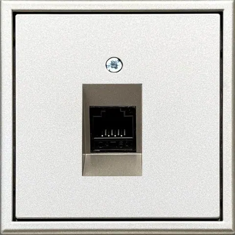 Netwerkaansluiting RJ45 CAT6a, champagne