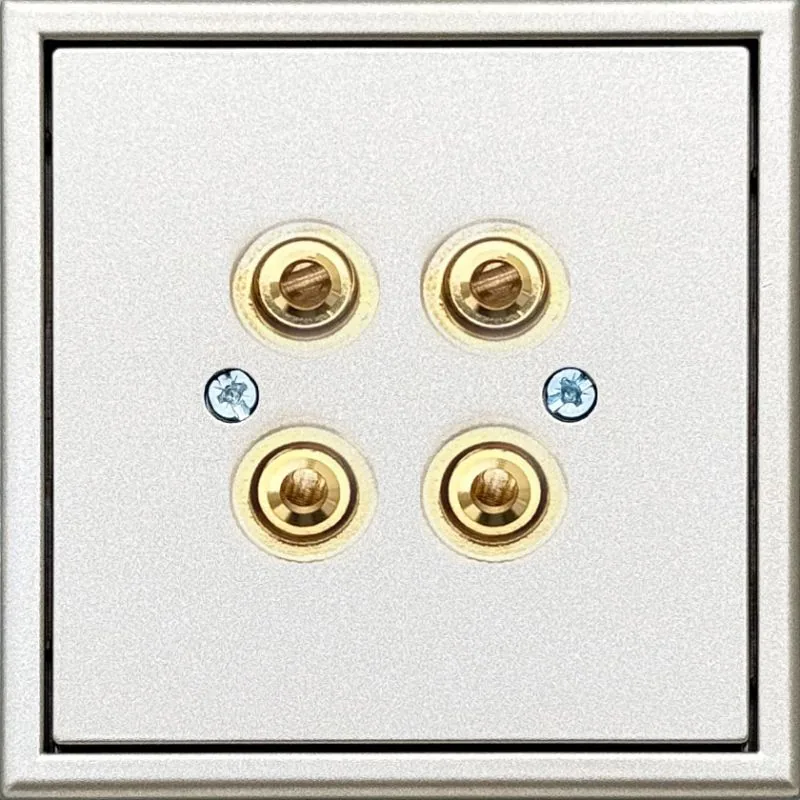 Kabeldoorvoer audio, champagne