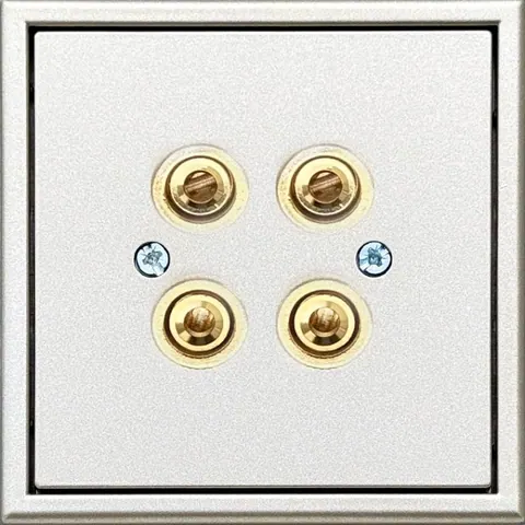 Kabeldoorvoer audio, champagne
