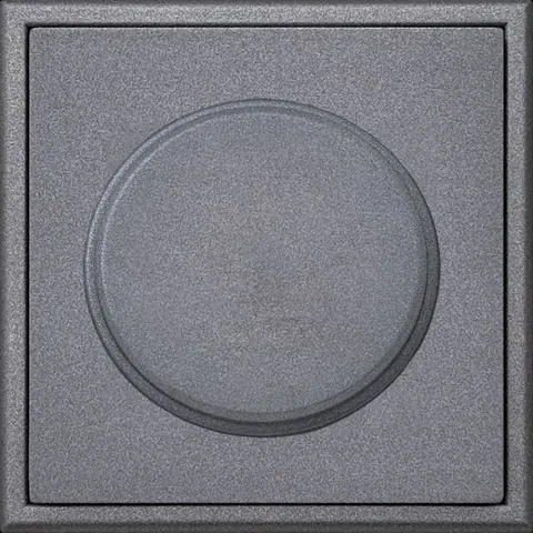 LED-draaidimmer 5-200W, zwart mat