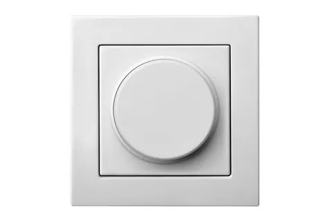 Draaidimmer 40-400W, wit