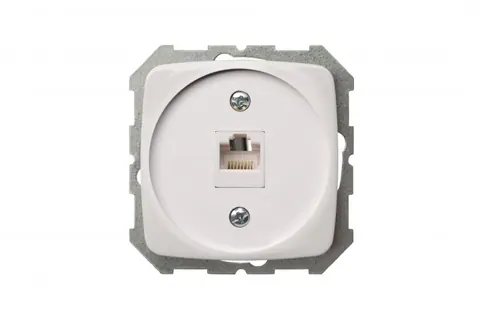 Netwerkaansluiting RJ45 CAT5e, wit