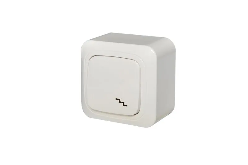 Opbouw wisselschakelaar, wit