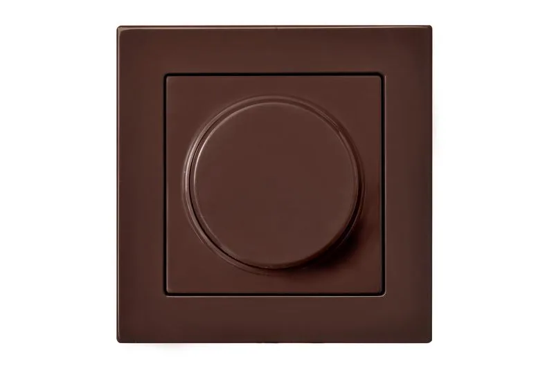 LED-draaidimmer 5-200W, bruin