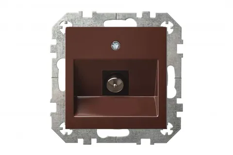 TV-aansluiting F-connector, bruin