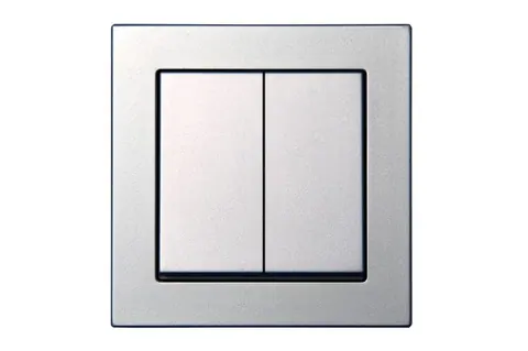Pulsdrukker dubbel, metallic