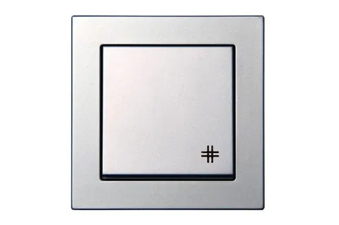 Kruisschakelaar, metallic