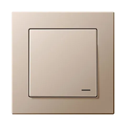 Draadloze schakelset, zender en ontvanger, champagne
