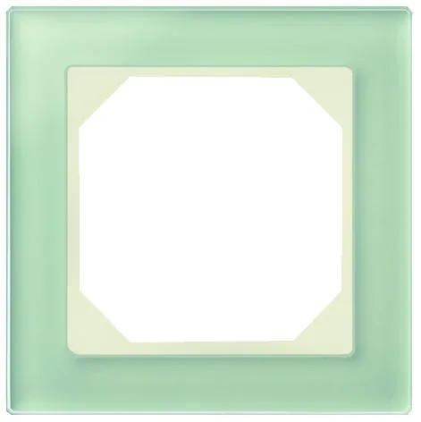 Afdekraam 1-voudig Classic, naturel glas