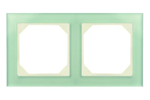 Afdekraam 2-voudig Classic, naturel glas