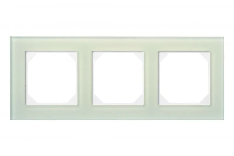 Afdekraam 3-voudig Classic, naturel glas
