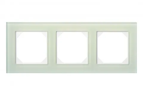 Afdekraam 3-voudig Classic, naturel glas
