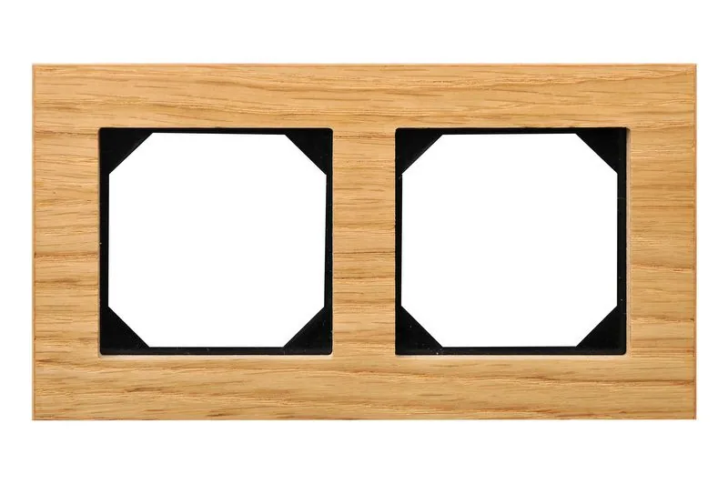 Afdekraam 2-voudig Classic, eiken