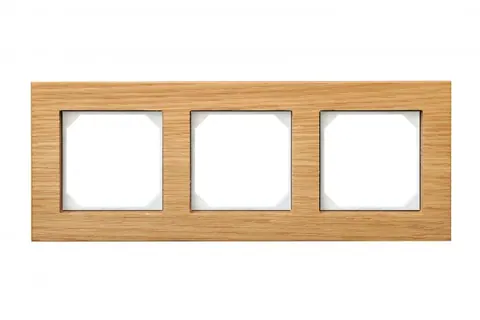 Afdekraam 3-voudig Classic, eiken