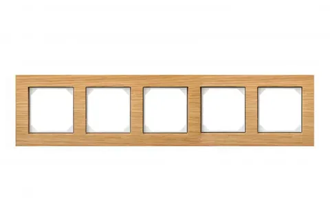 Afdekraam 5-voudig Classic, eiken