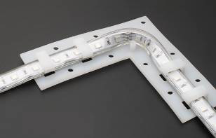 Montagebeugel hoek 230V-strip (t/m 18mm)