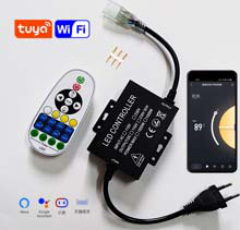 WiFi-CCT-controller Tuya 2CH + RF (1500W)