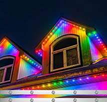Gevellichtsnoer smart 45m 90 LED's RGB-IC
