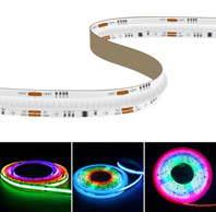 Digitale COB LED-strip SPI RGB+CCT 840 leds/m 24V