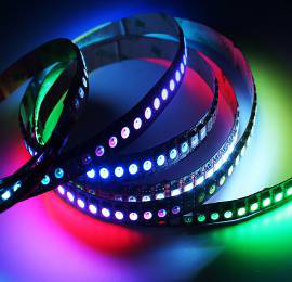 Adresseerbare LED-strip WS2812 RGB 96 leds/m 5V
