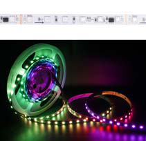 Adresseerbare LED-strip IC1934 RGB 48 leds/m 12/24V