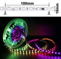 Adresseerbare LED-strip IC1934 RGB 60 leds/m 12/24V