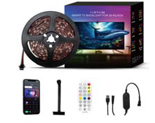 TV-backlight LED-set 3 m — USB, remote en app