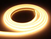 230V LED-strip COB 640 leds/m IP65 — deelbaar per 10 cm