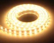 230V LED-strip 2835 120 leds/m IP65 — dubbele rij, 20 cm deelbaar