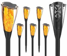 Solar fakkellamp 0,35W vlameffect H649