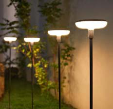 Solar priklamp 0,5W rond H770