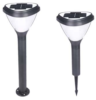 Solar pollerarmatuur 4,5W 75cm