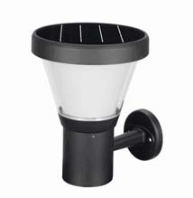 Solar wandlamp 4,5W accu 8Ah