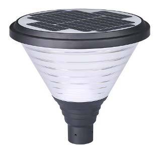 Solar lantaarnpaal-armatuur 20W voor mast Ø76