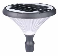 Solar lantaarnpaal-armatuur 25W voor mast Ø76
