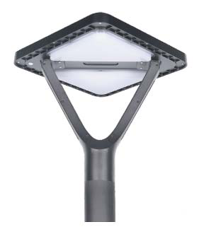 Solar lantaarnpaal-armatuur 20W voor mast Ø76
