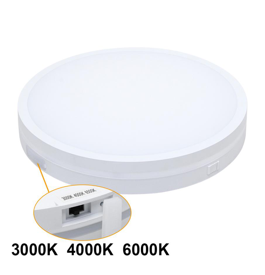 LED-paneel opbouw CCT 30W Ø280 IP65