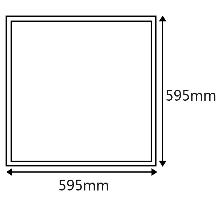 LED-paneel backlit 120x30 45W