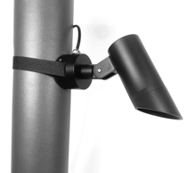 Tuinspot-armatuur GU10/GU5.3 — Ø60, 173 mm — model B