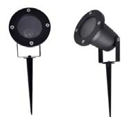 Tuinspot-armatuur GU10/MR16 — aluminium, Ø98 mm