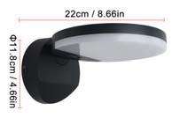 Buitenwandlamp 30W 360° draaibare kop