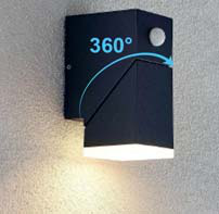 Wandspot 5W 360° draaibaar (model II)