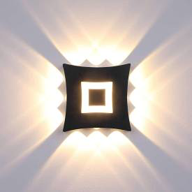 Ronde wandlamp 6W 2-zijdig