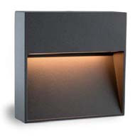 Gevelarmatuur up/down 2x3W RGB-optie